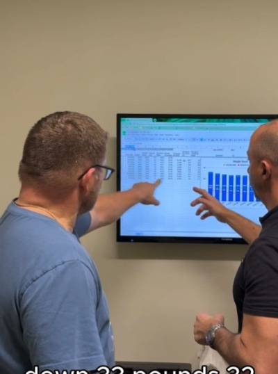 Tom Geiger — lost 33 lbs
